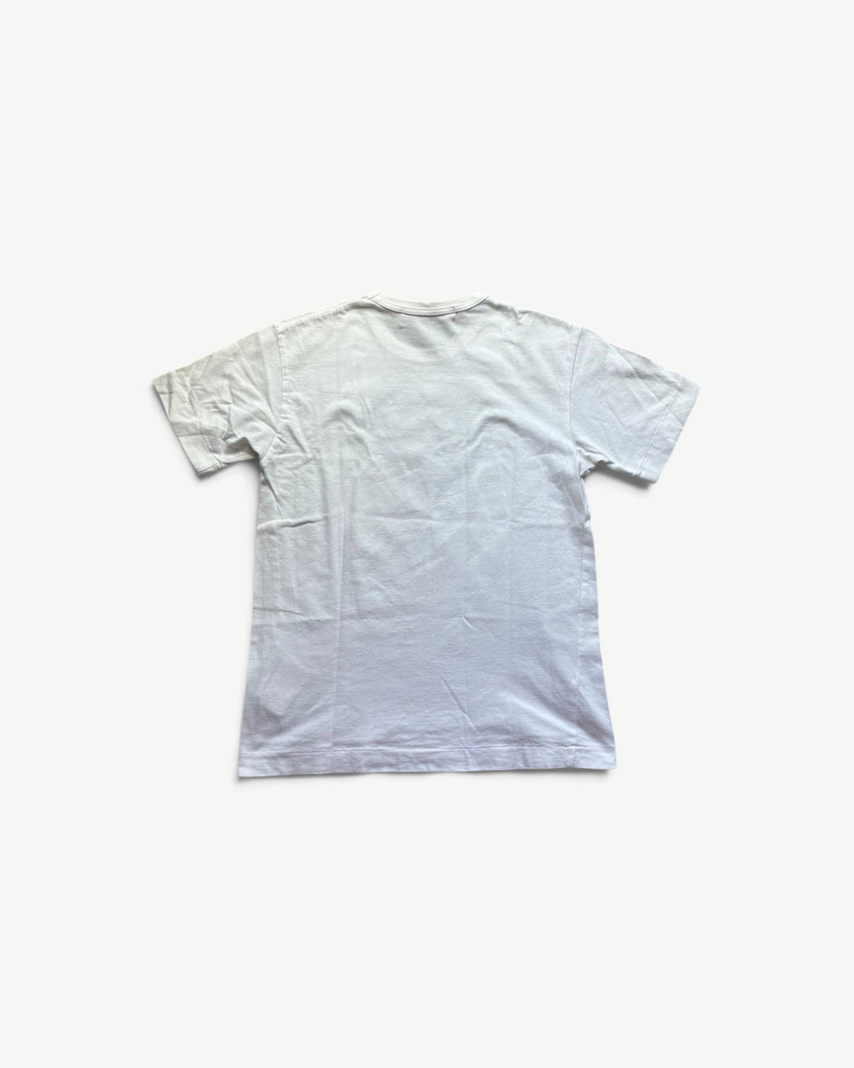 CDG PLAY WHITE T-SHIRT (S)