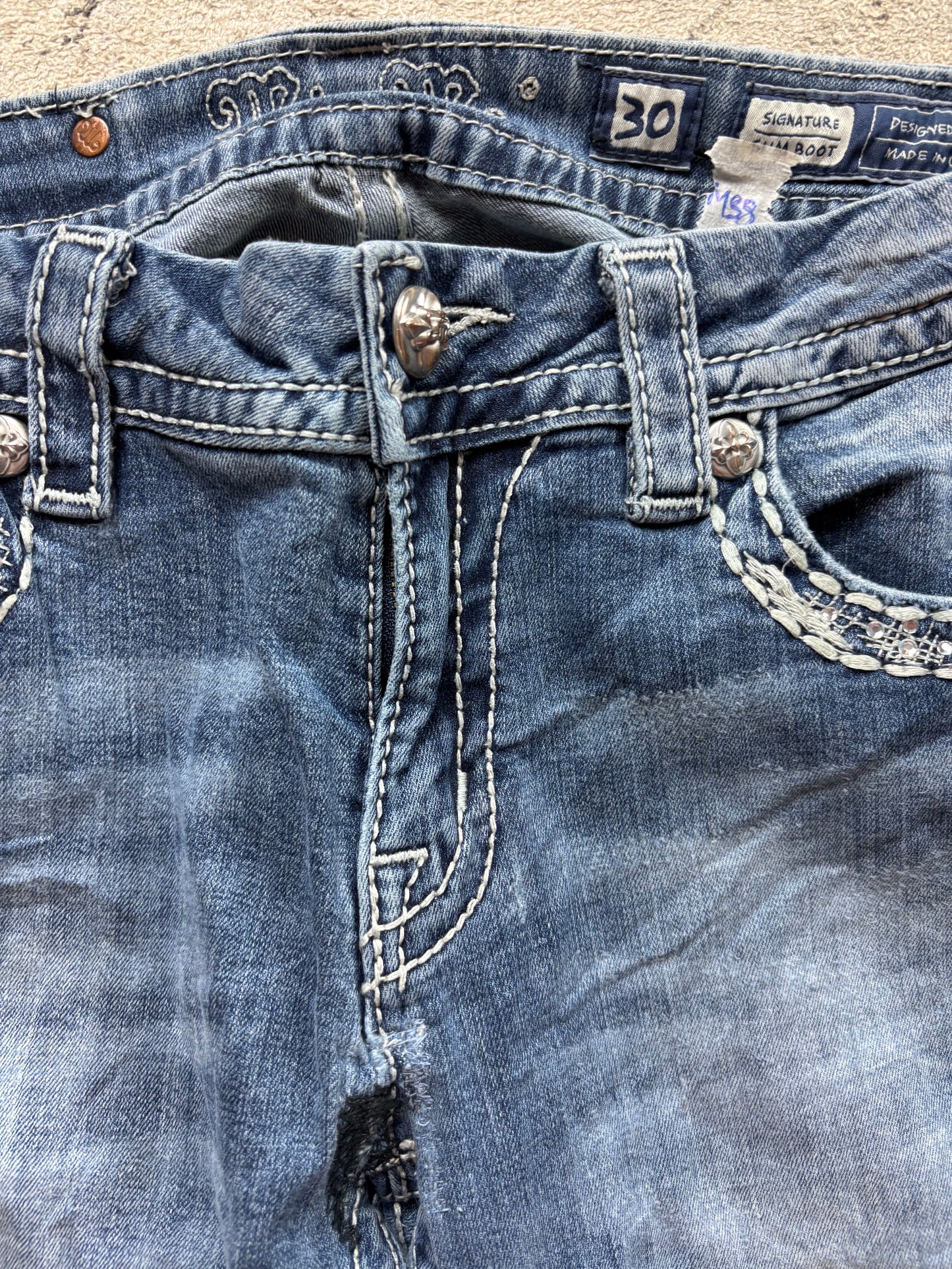 MISS ME JEANS W30 L32 #M38
