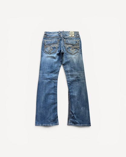 ROCK REVIVAL JEANS W34 L32 #RR11