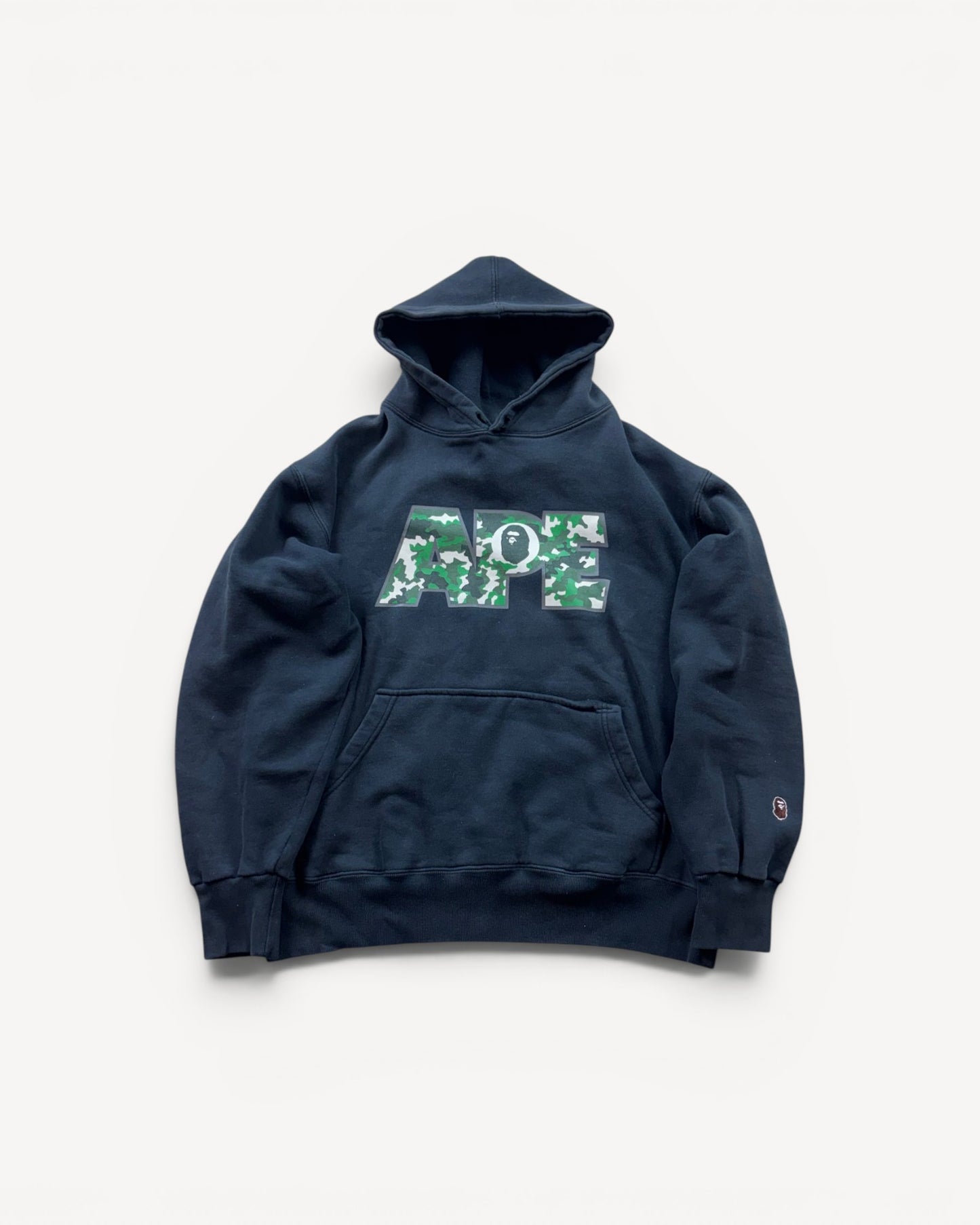 BAPE BLACK HOODIE (L)