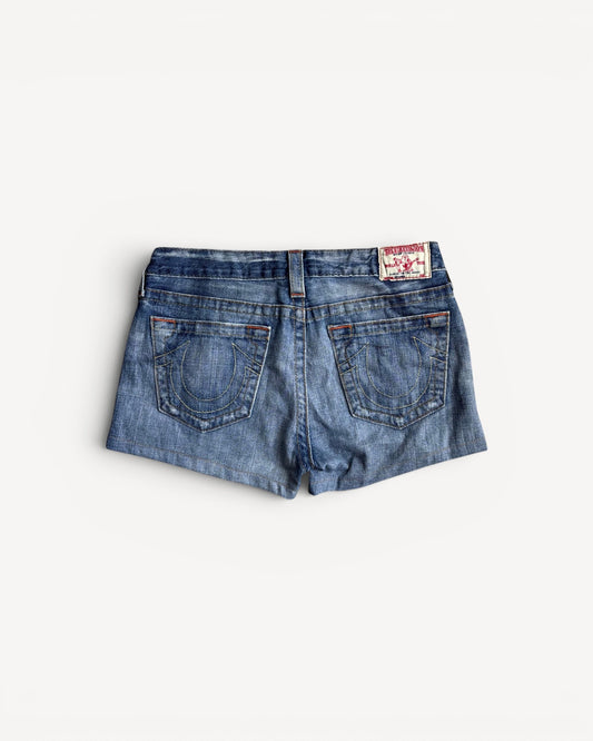 TRUE RELIGION HOT PANT W28 #S13