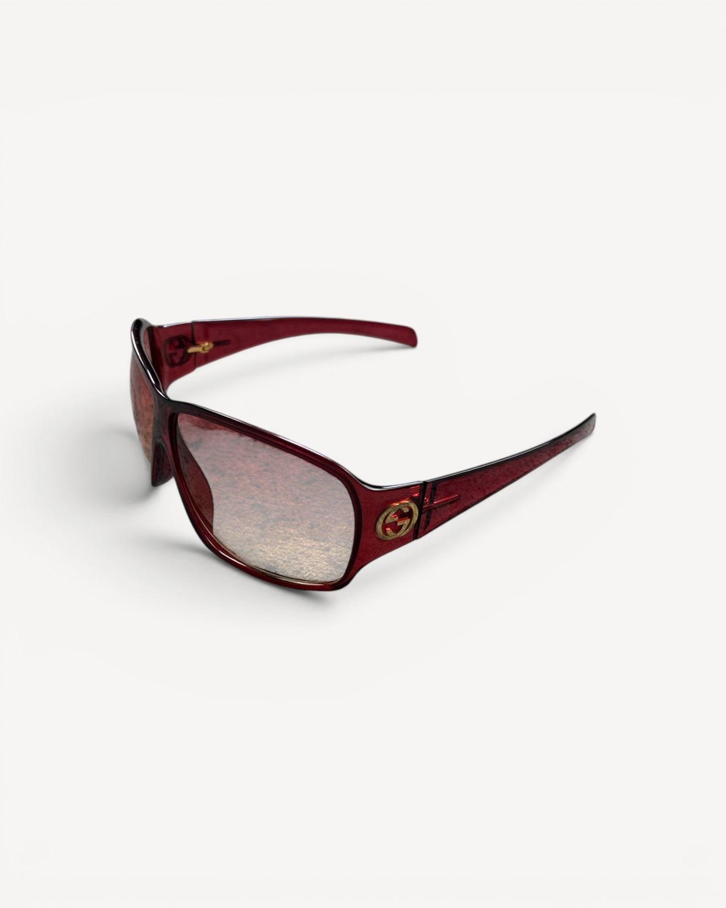 GUCCI RED SUNGLASSES