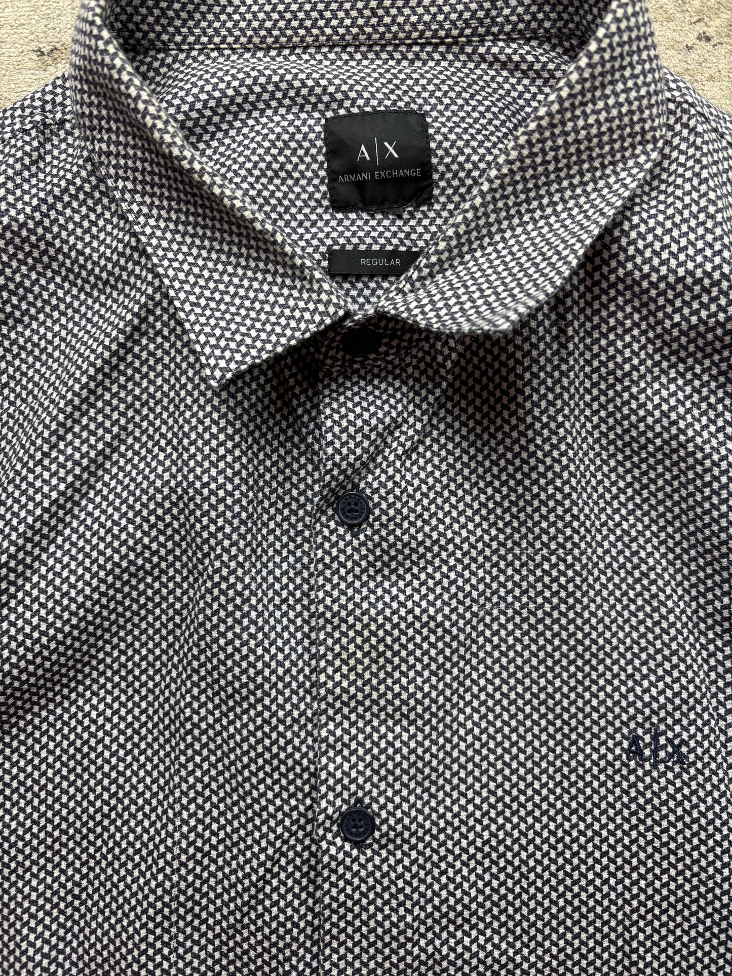 ARMANI GREY SHIRT (XL)
