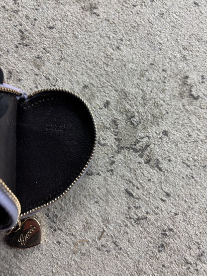 GUCCI HEART MONOGRAM WALLET