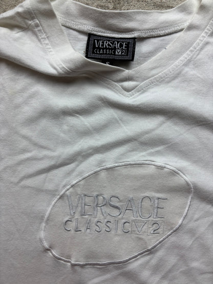 VERSACE WHITE T-SHIRT (S)