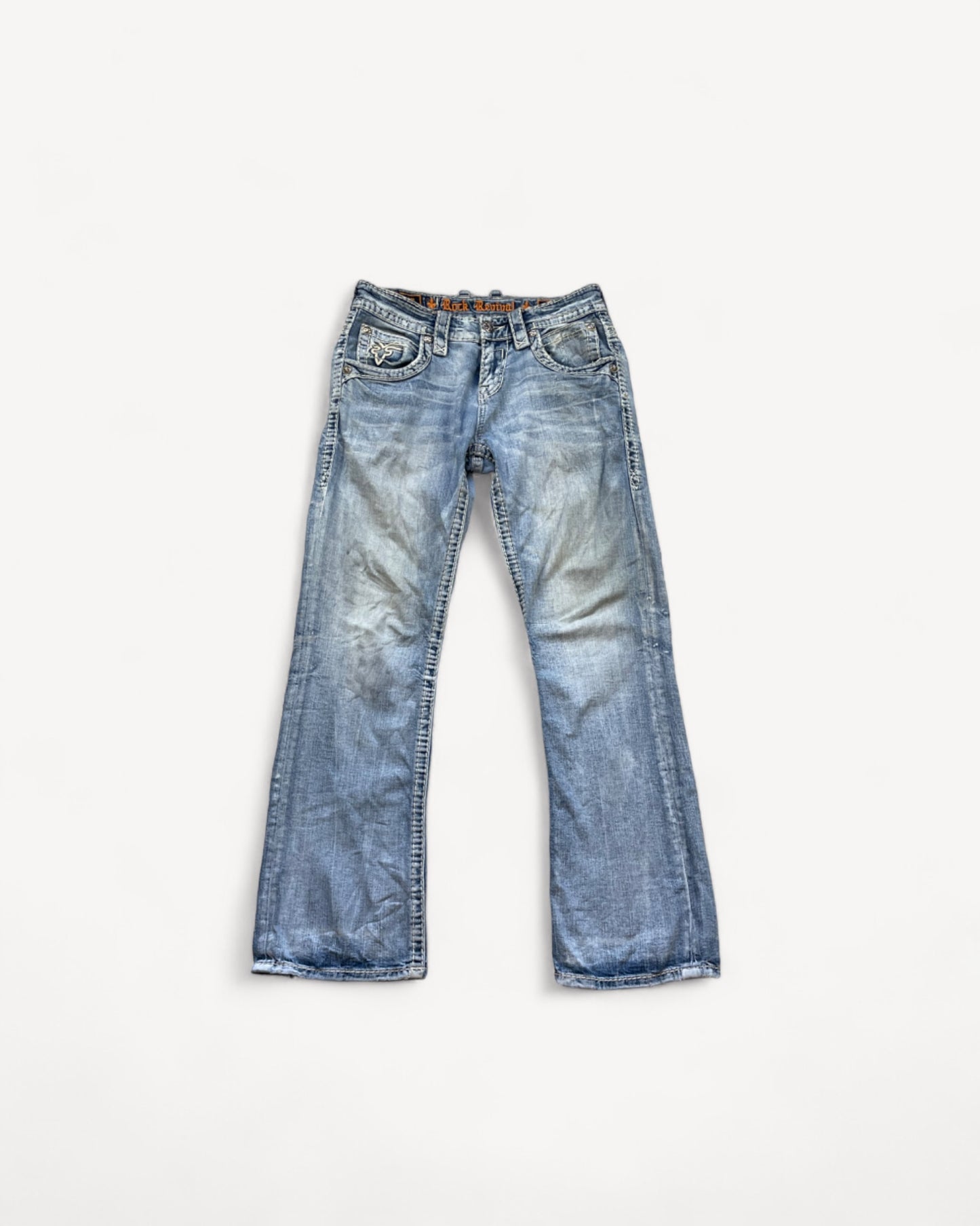 ROCK REVIVAL JEANS W30 L32 #RR3