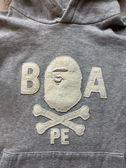 BAPE GREY HOODIE (S)