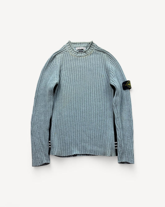 STONE ISLAND BABYBLUE KNIT (L)