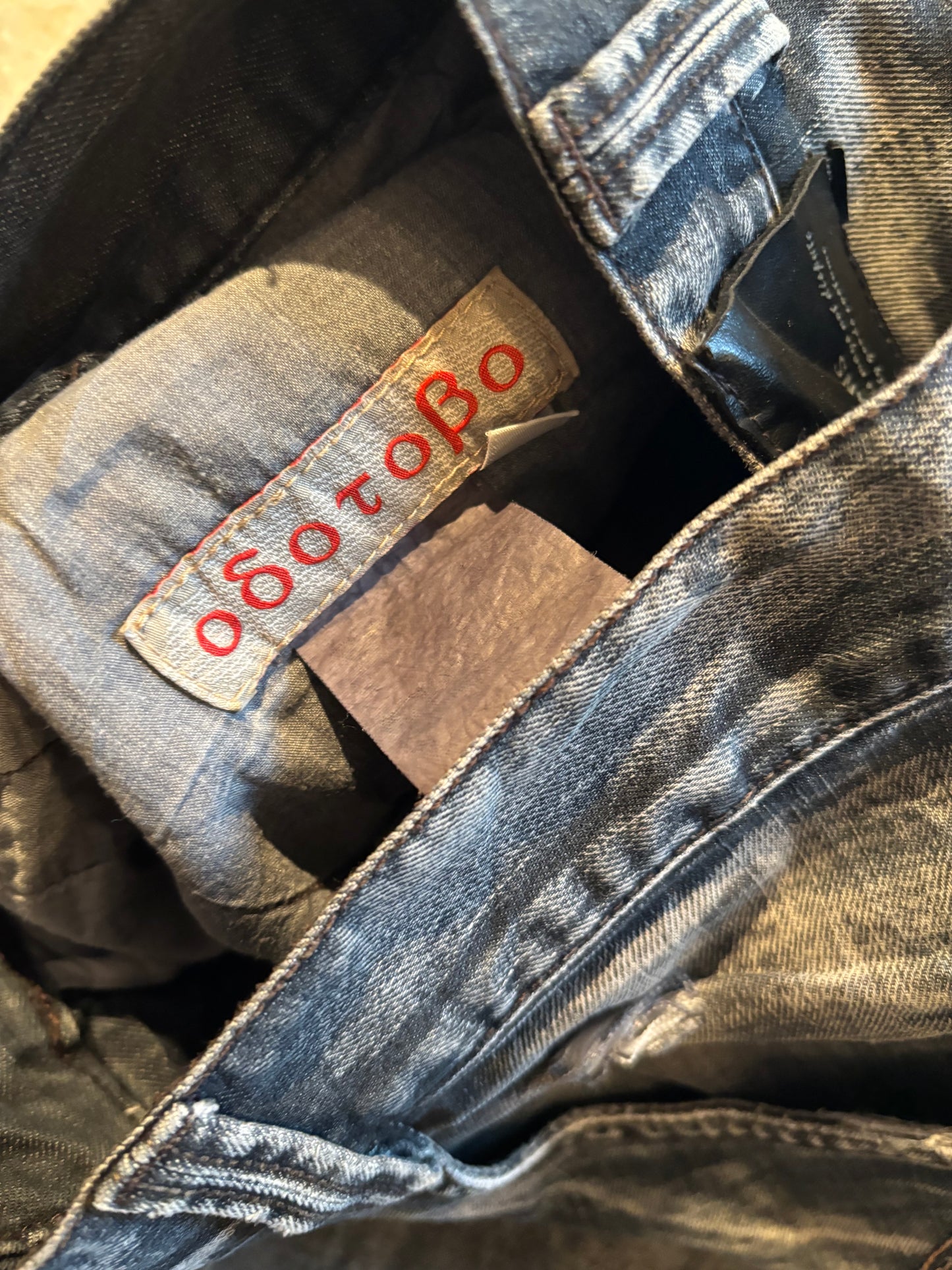 JAPANESE EMBROIDERED DENIM W32 L32 #JAP12