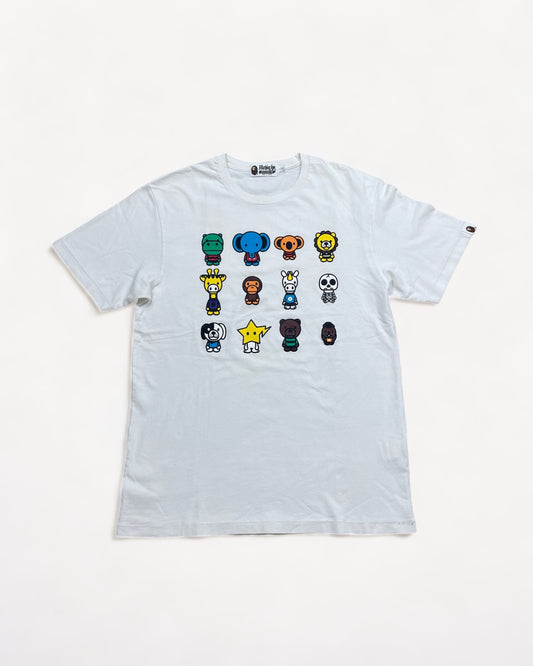 BAPE BABYMILO FIGURE T-SHIRT (L)