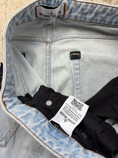STONE ISLAND BADGE JEANS W32 L32