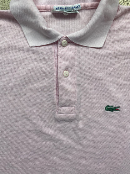 LACOSTE POLO SHIRT PINK (S)