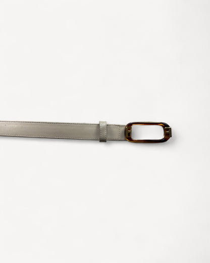 FERRAGAMO WHITE BELT