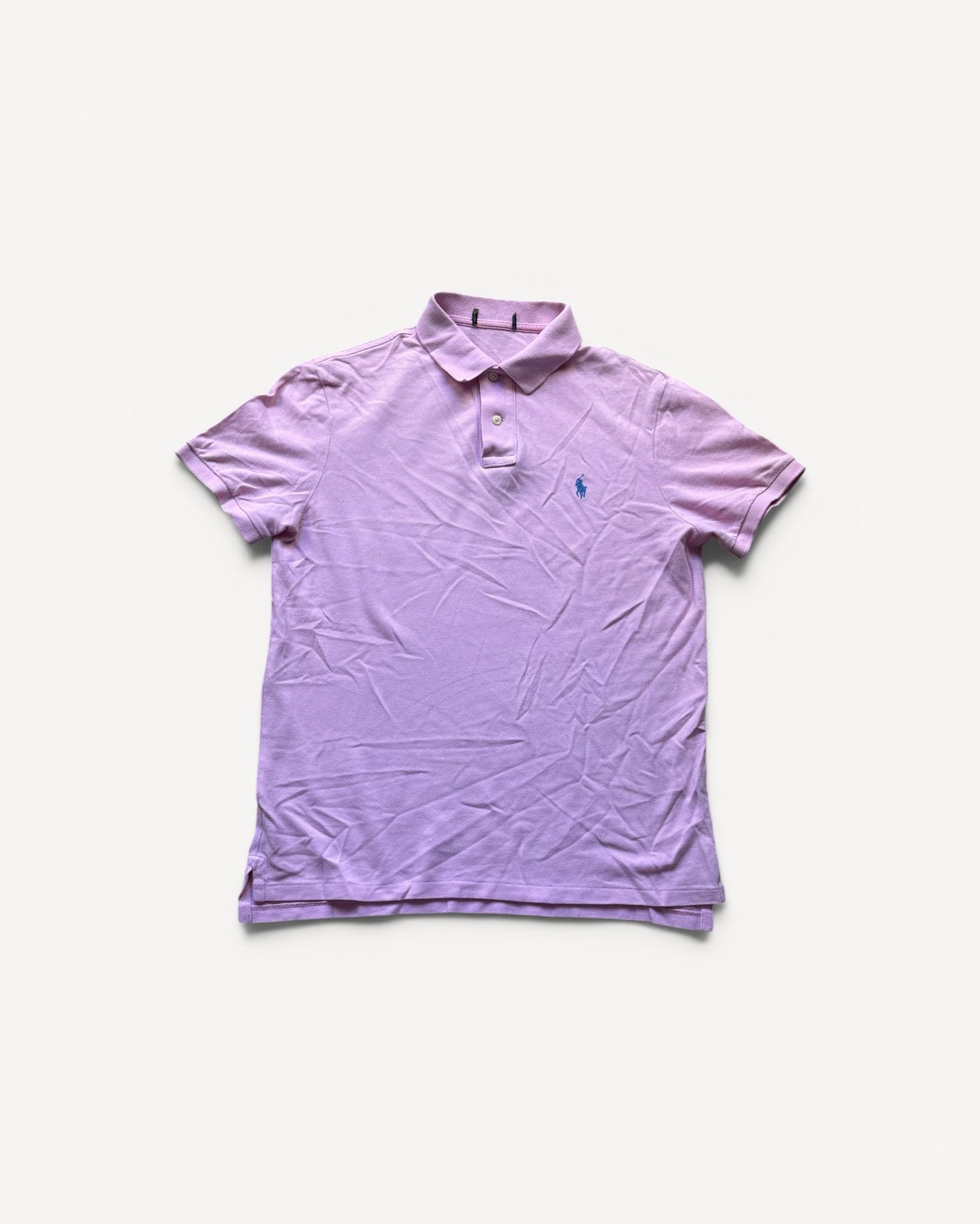 RALPH LAUREN POLO SHIRT PINK (M)
