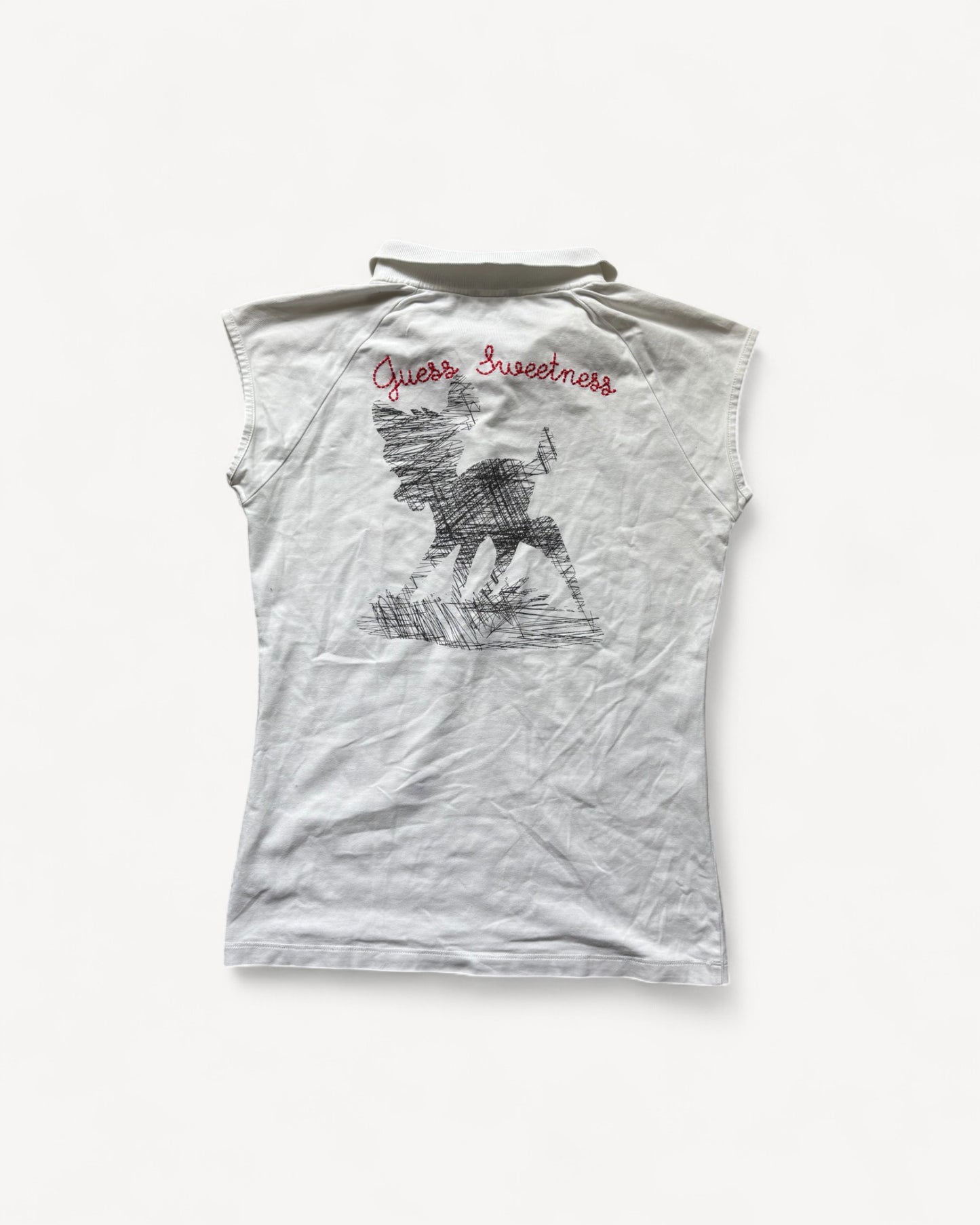 GUESS WOMEN POLO SHIRT (L)