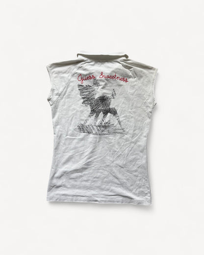 GUESS WOMEN POLO SHIRT (L)