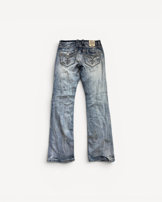 ROCK REVIVAL JEANS W31 L32 #RR29