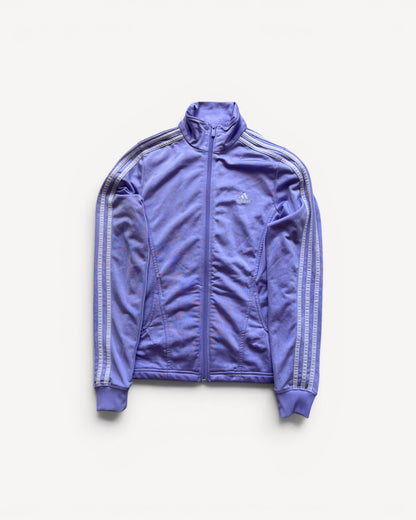 ADIDAS PURPLE ZIP UP VEST (S)