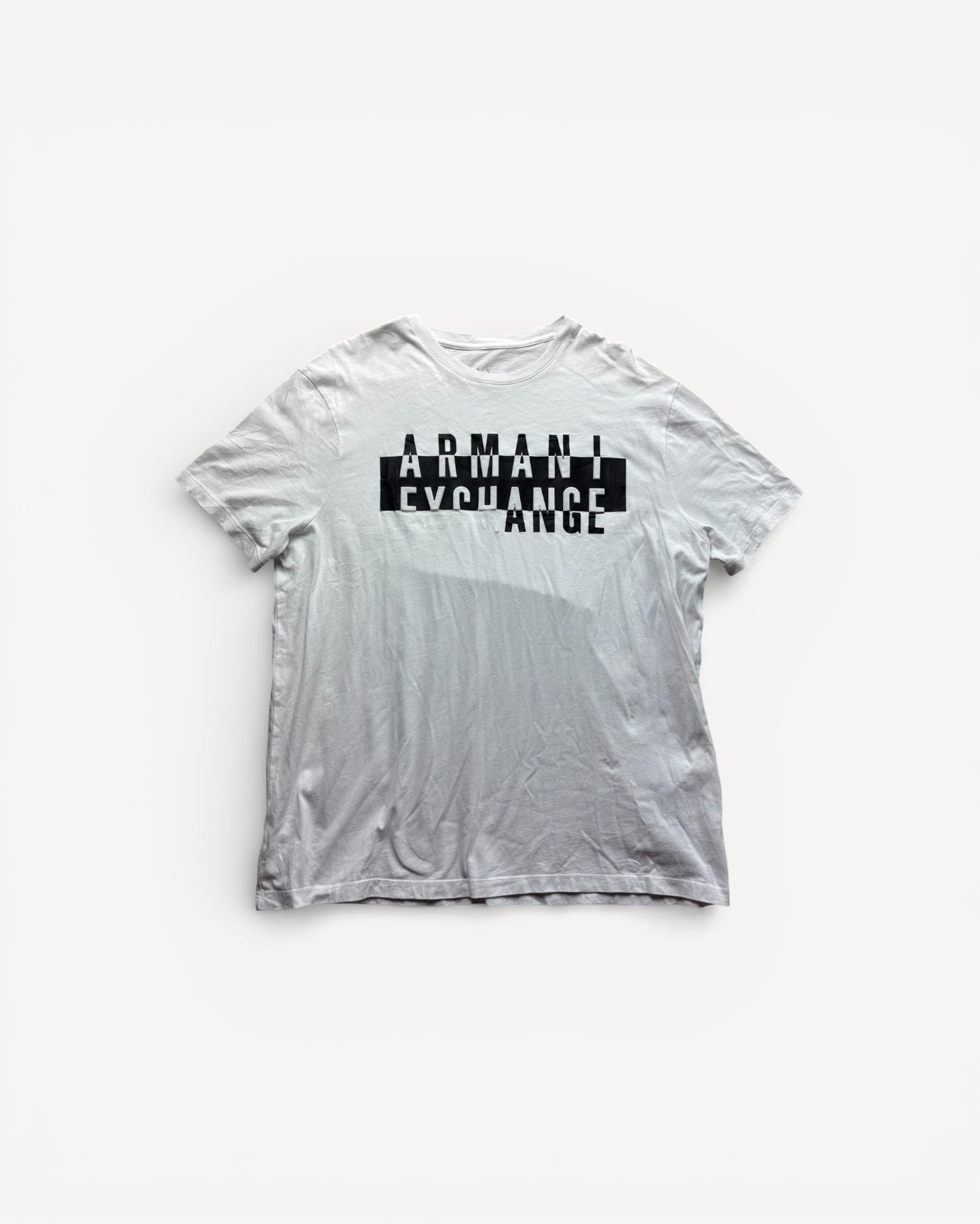 ARMANI WHITE T-SHIRT (L)