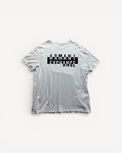 ARMANI WHITE T-SHIRT (L)