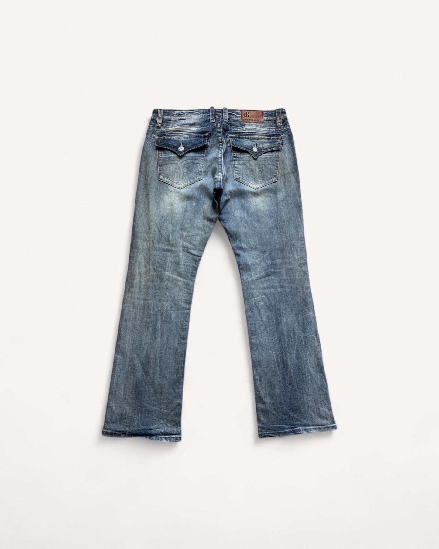 ROCK REVIVAL JEANS W40 L34 #RR23