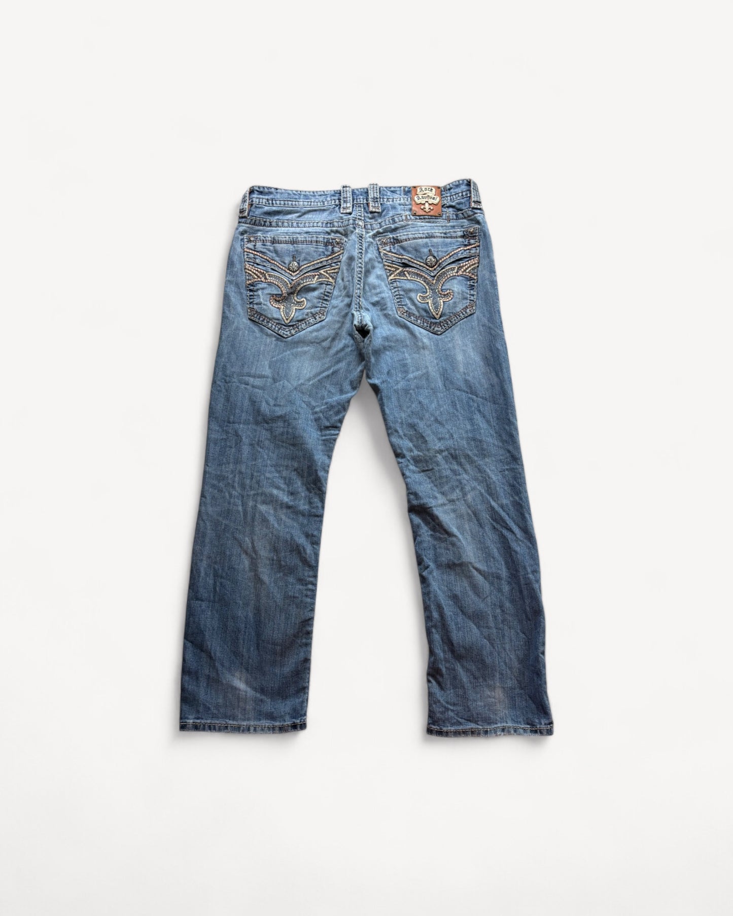 ROCK REVIVAL JEANS W36 L32 #RR19