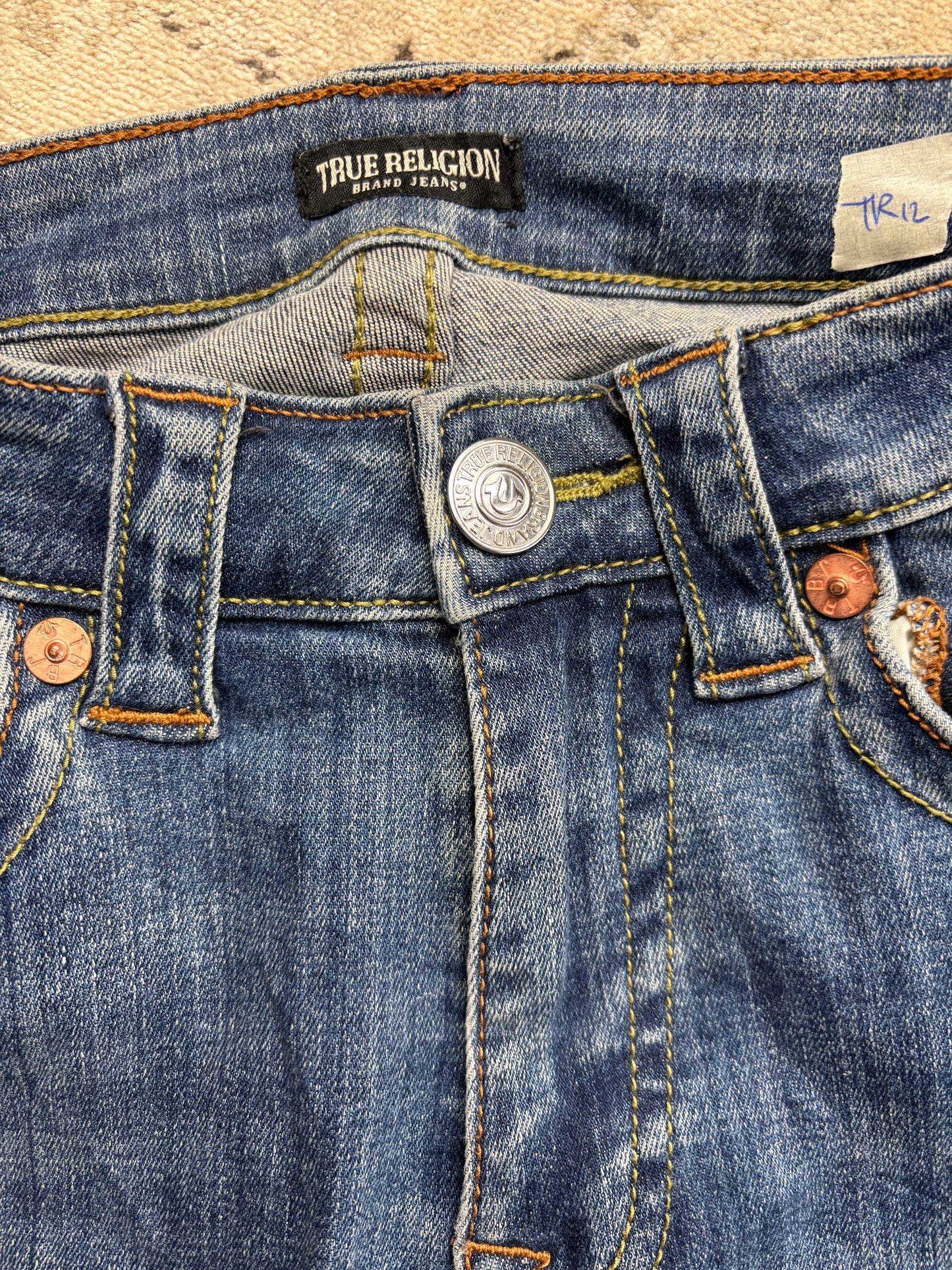 TRUE RELIGION JEANS W26 L30 #TR12