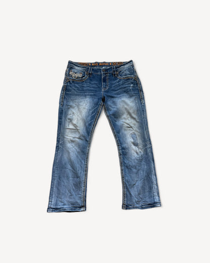 ROCK REVIVAL JEANS W36 L32 #RR22