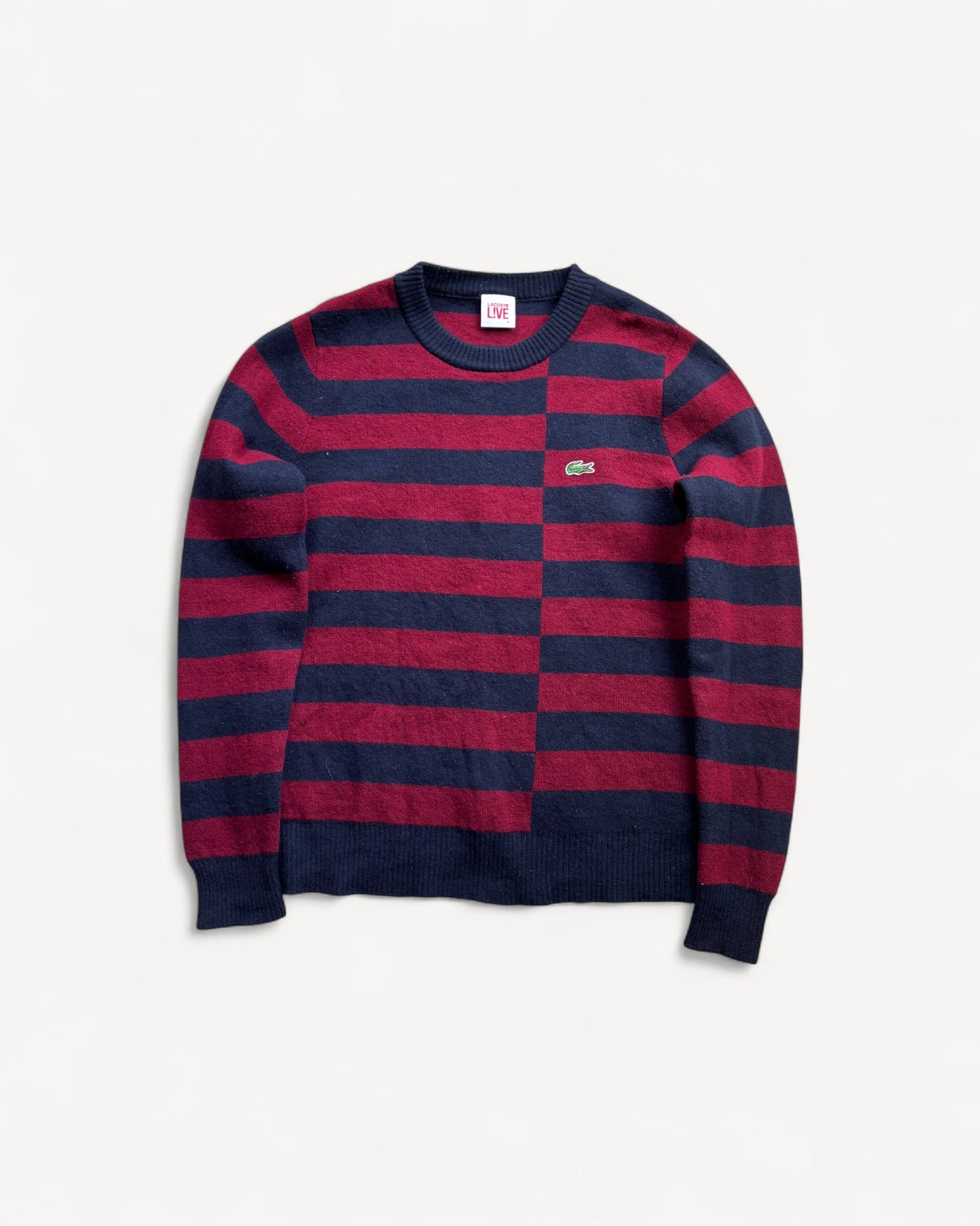 LACOSTE STRIPED KNIT (M)
