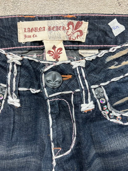 LAGUNA BEACH JEANS W25 L32 #ROB4