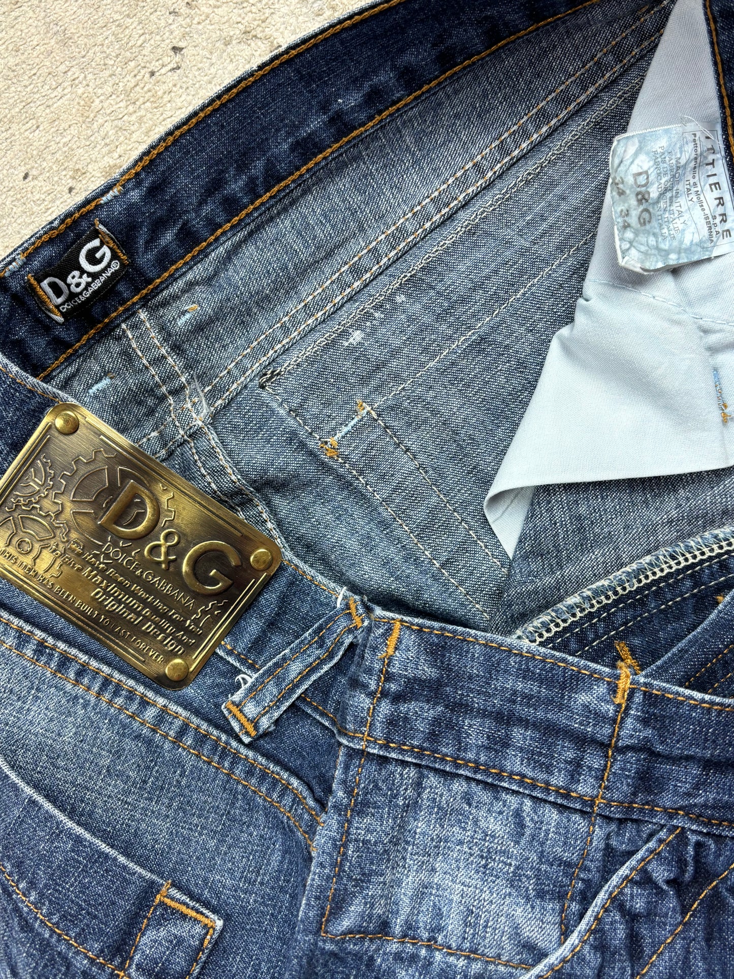 DOLCE & GABBANA JEANS W34 L32