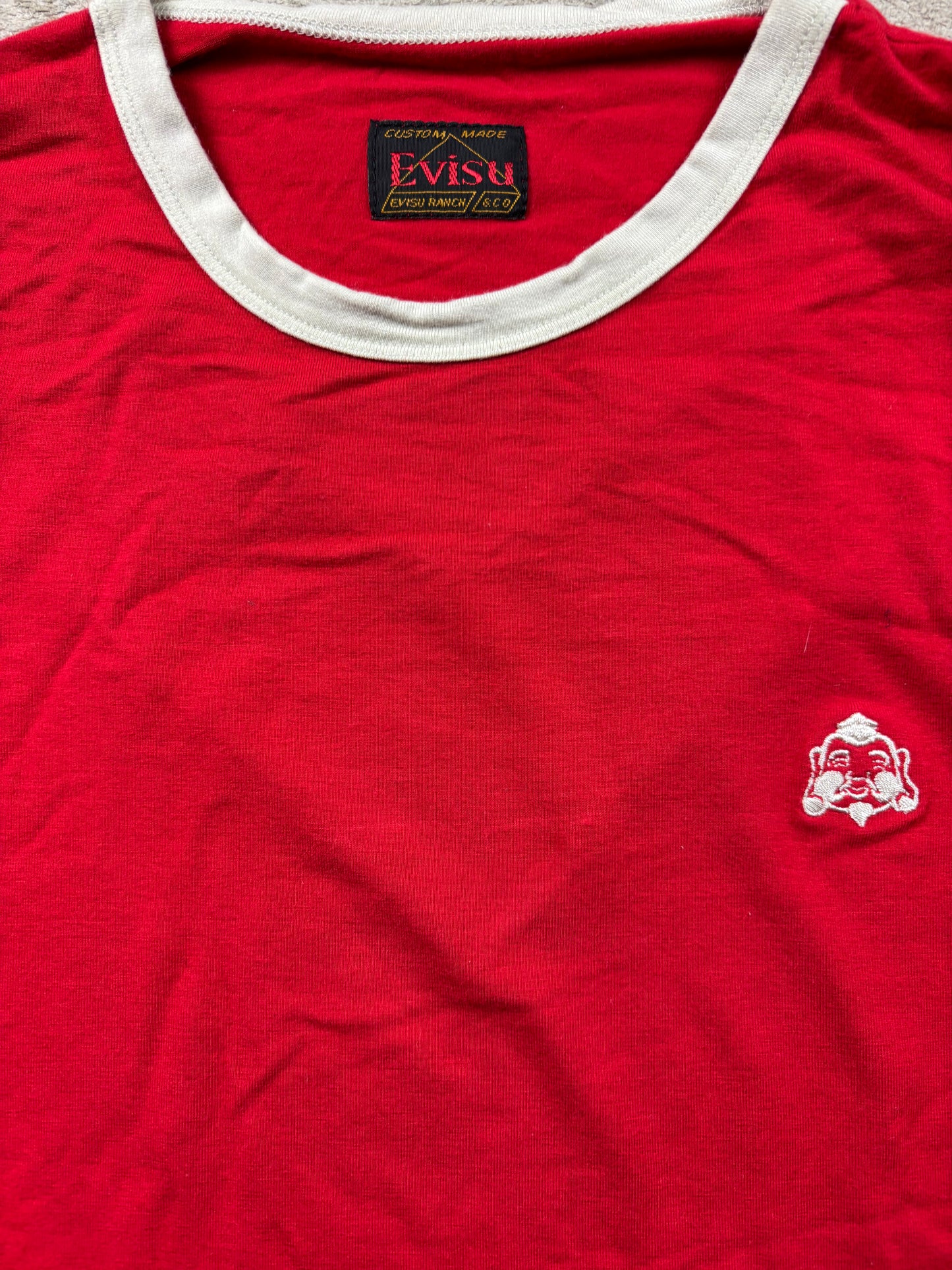 EVISU RED LONGSLEEVE (M)