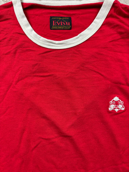 EVISU RED LONGSLEEVE (M)