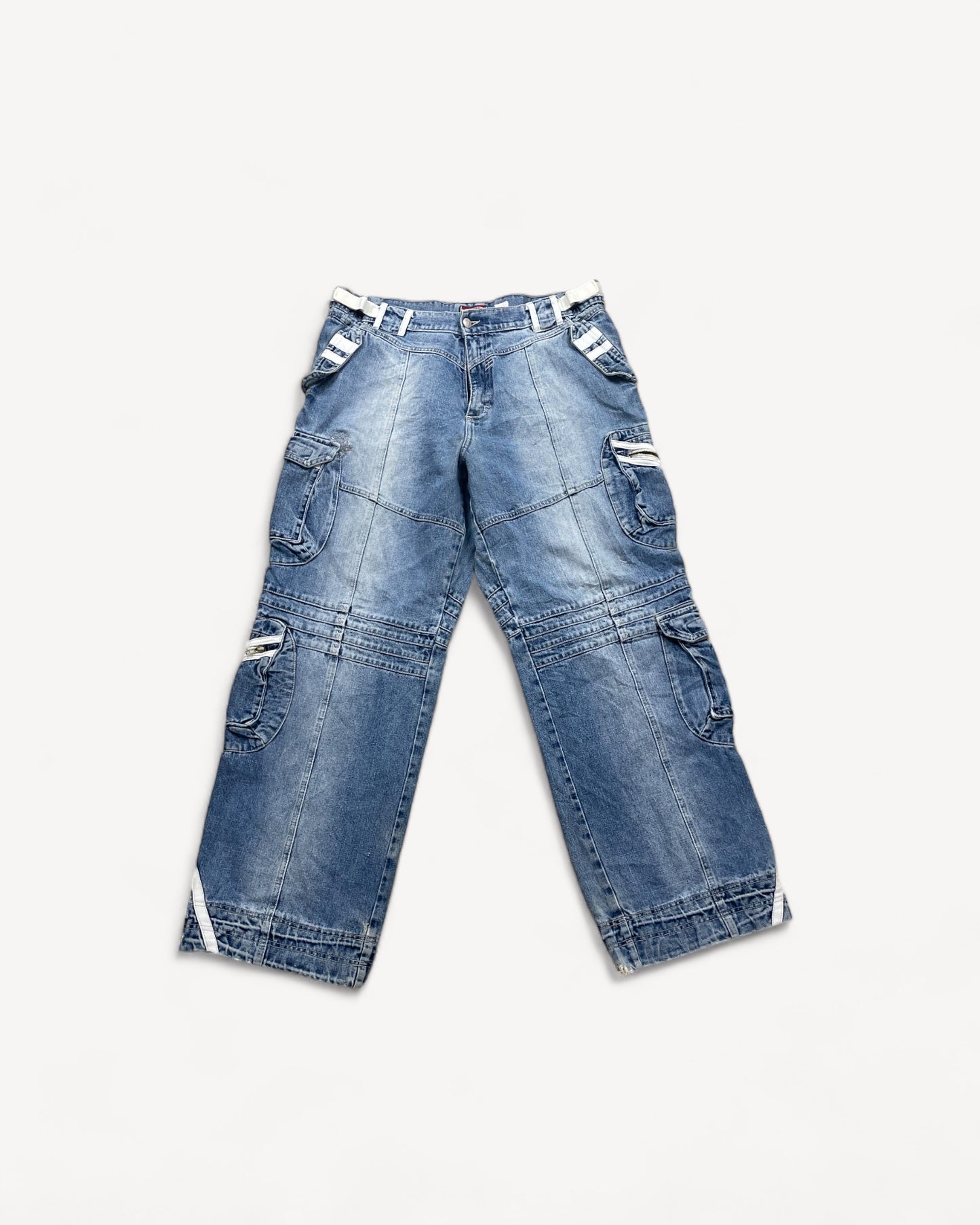 HIP HOP BAGGY JEANS W38 L34 #H8