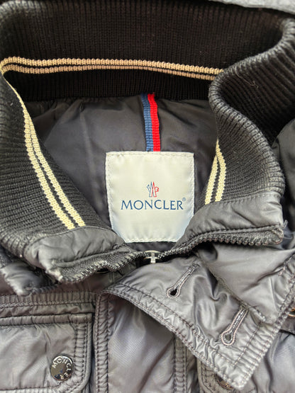 MONCLER BLACK PUFFER JACKET (S/M)