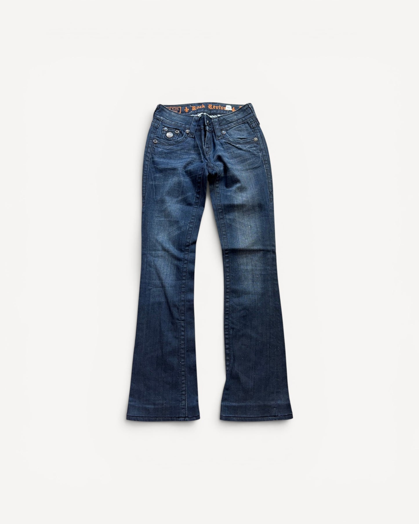 ROCK REVIVAL JEANS W24 L30 #RR1