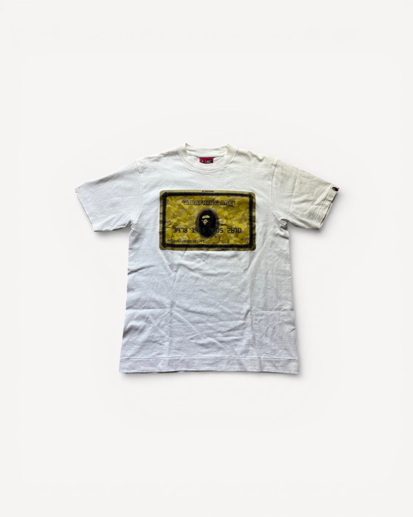 BAPE WHITE T-SHIRT (S)