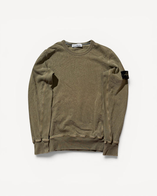 STONE ISLAND BEIGE SWEATER (S)