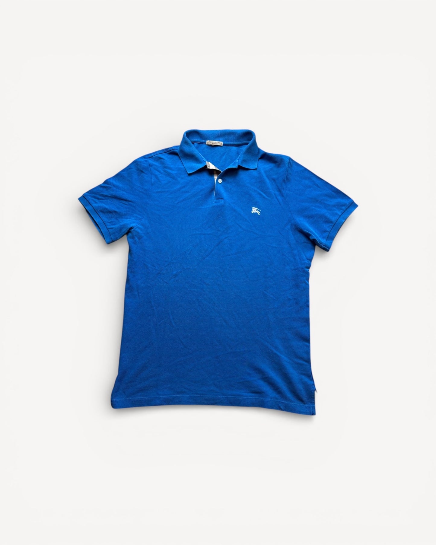 BURBERRY BLUE POLO SHIRT (L)