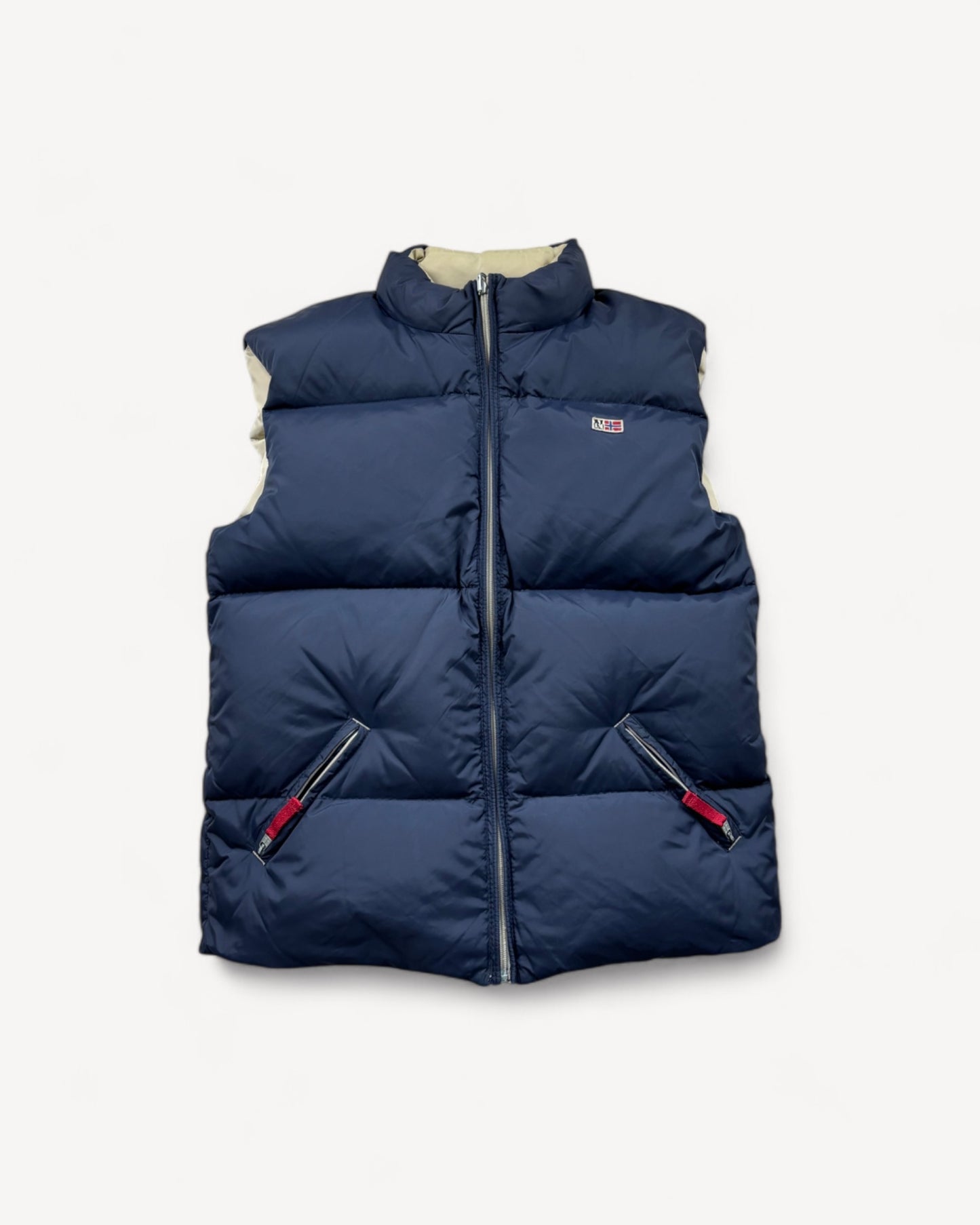 NAPAPIJRI REVERSIBILE 2in1 PUFFER VEST (S)