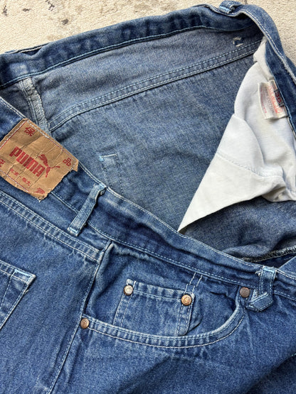 EVISU X PUMA DIACOCK JEANS W36 L34