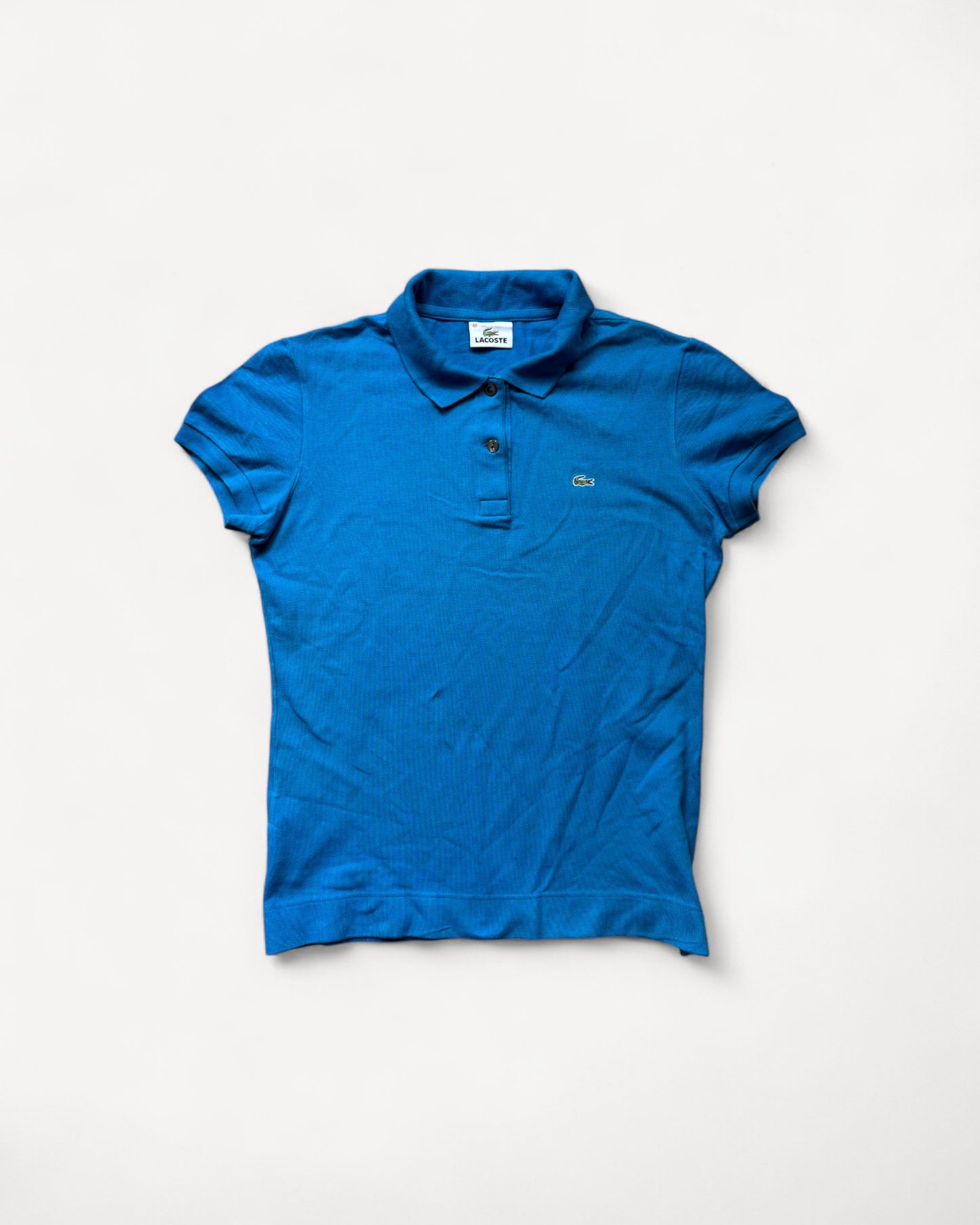 LACOSTE POLO SHIRT BLUE (S)
