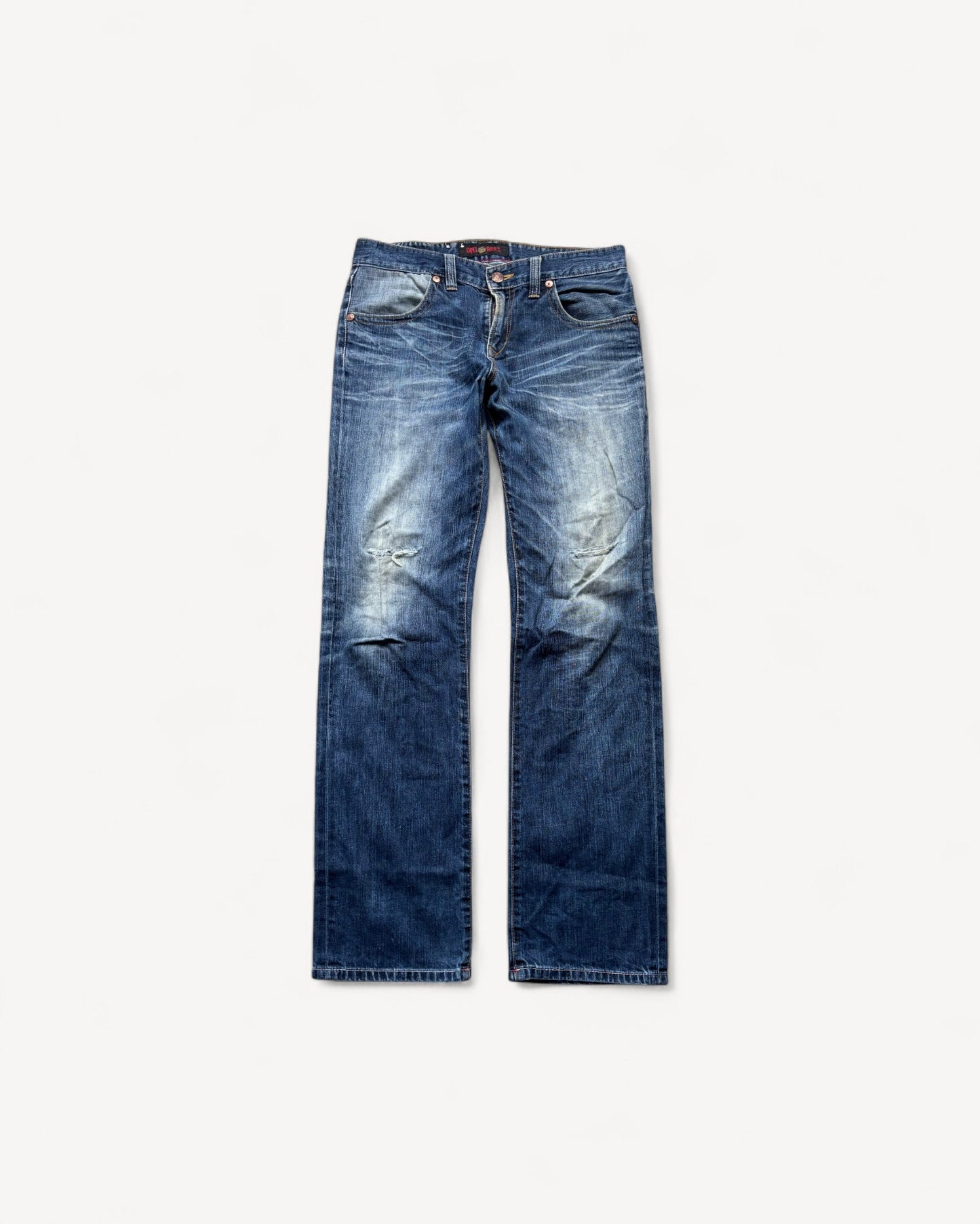 JAPANESE EMBROIDERED DENIM W31 L32 #JAP6