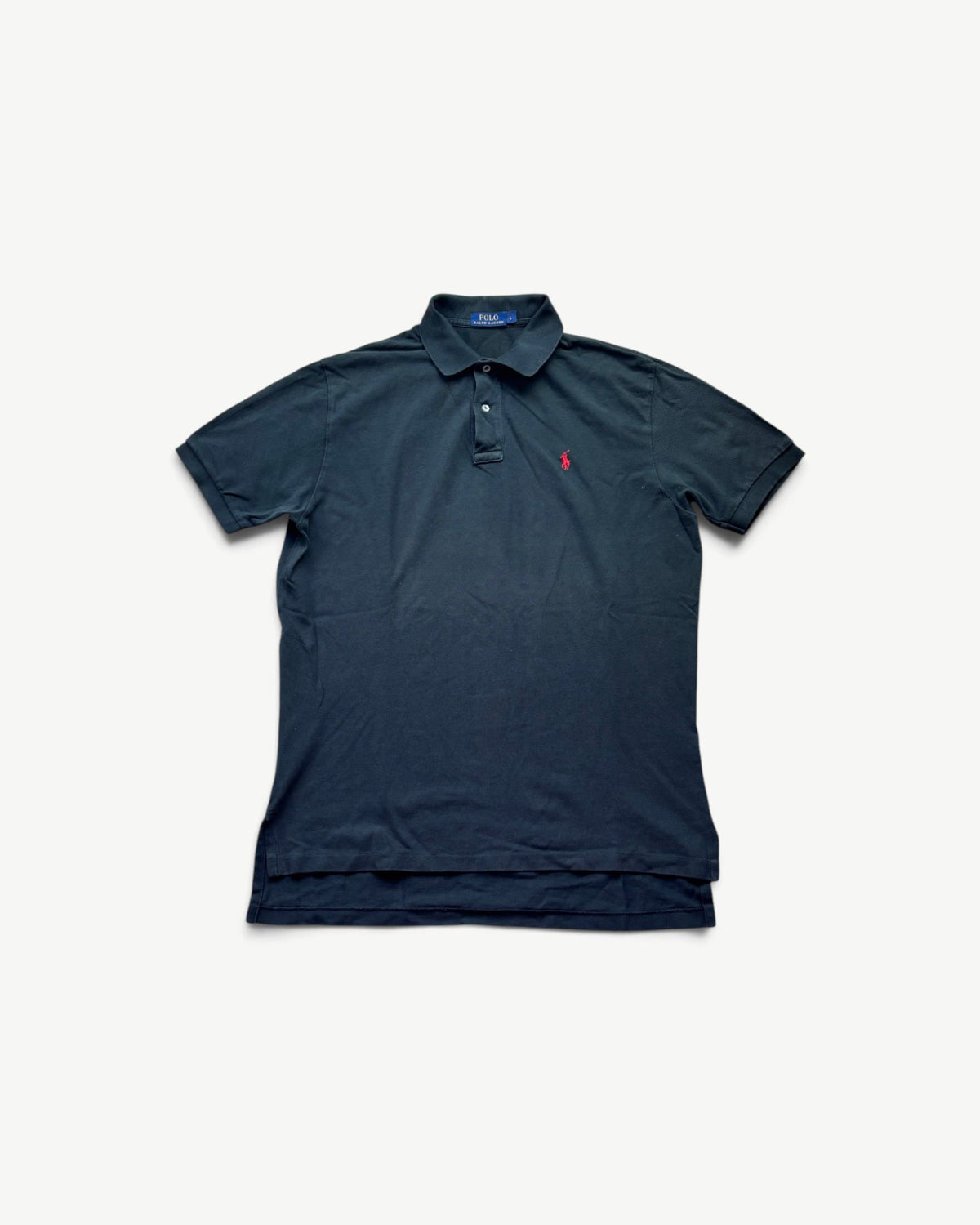 RALPH LAUREN POLO SHIRT BLACK (L)