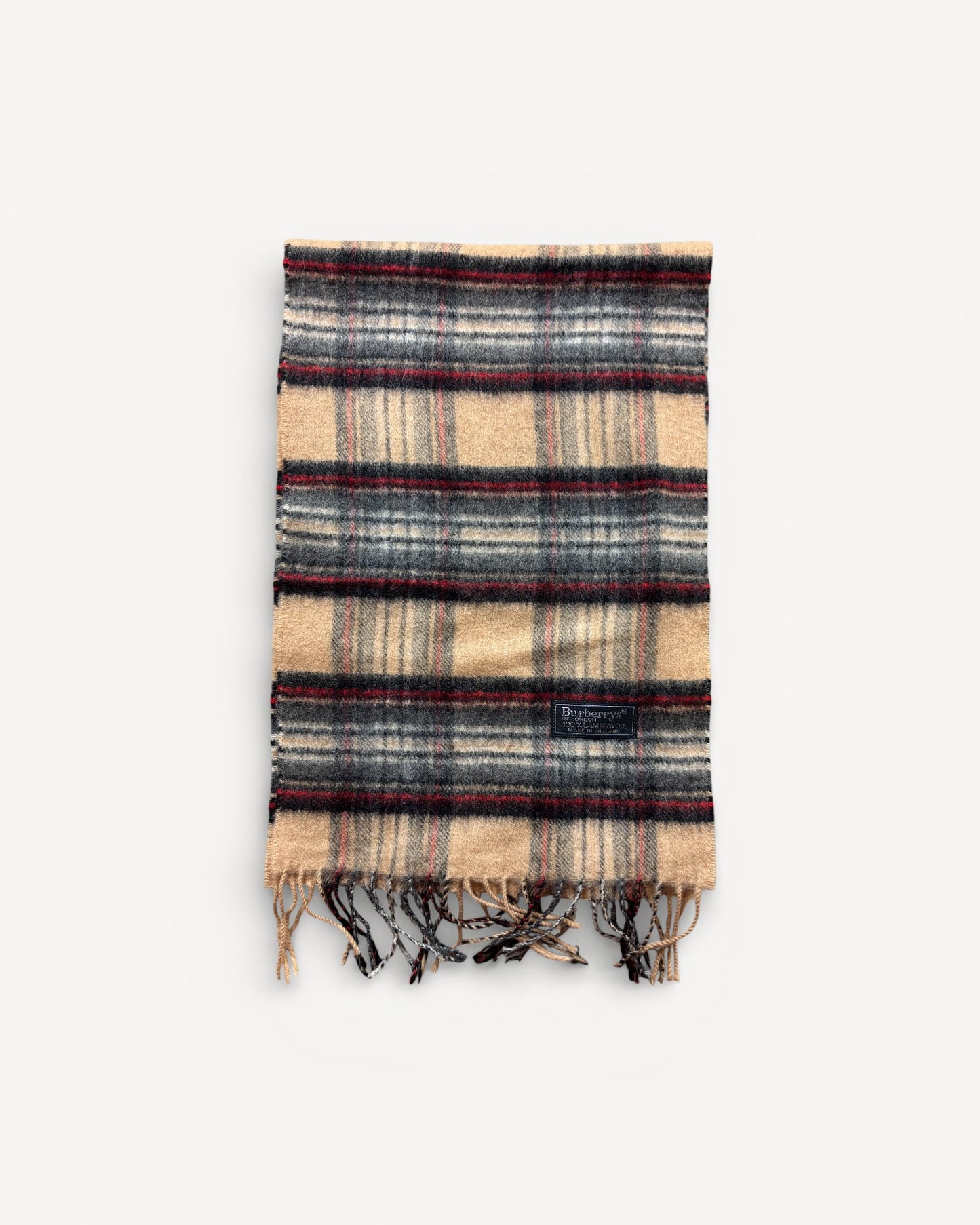 BURBERRY NOVACHECK SCARF BEIGE