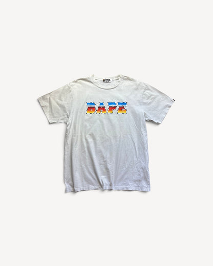 BAPE WHITE T-SHIRT (M)