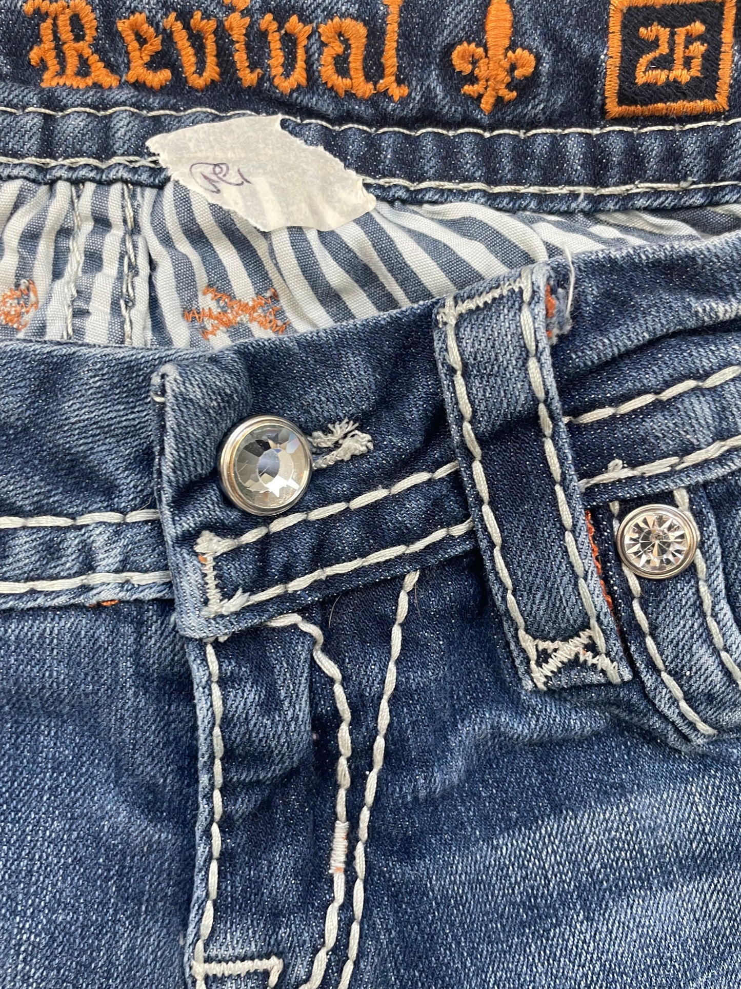 ROCK REVIVAL JEANS W26 L30 #RR1