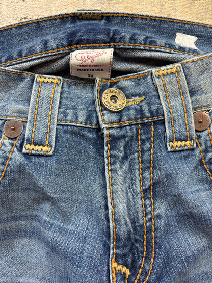 TRUE RELIGION JEANS W33 L34 #TR55