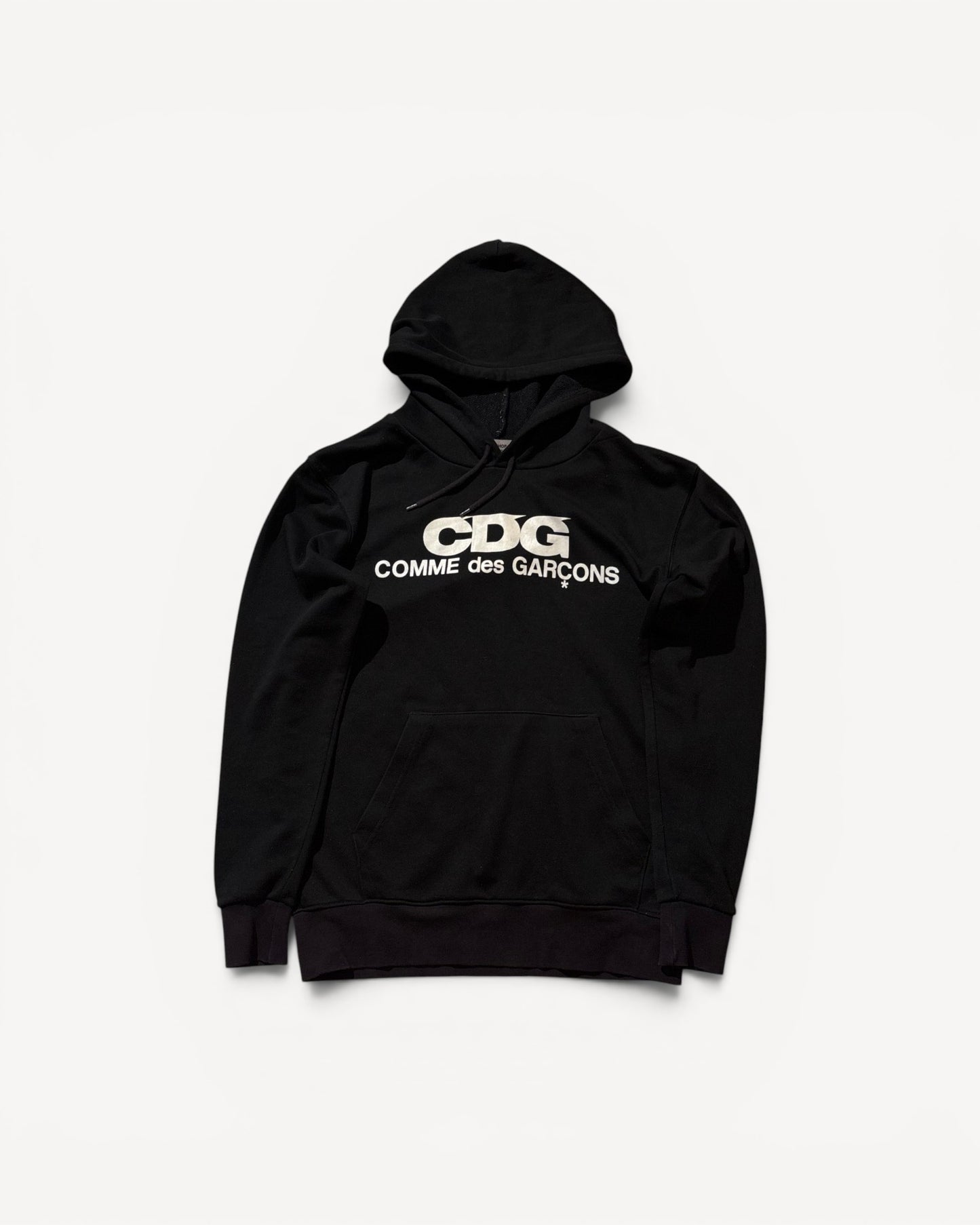 CDG BLACK HOODIE (M)