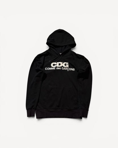 CDG BLACK HOODIE (M)